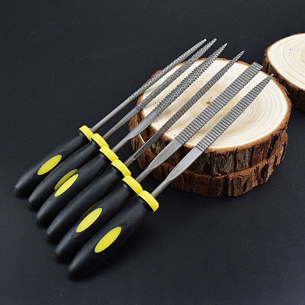 Woodworking Files And Rasps - Набор рашпиль по дереву, 6 шт.,