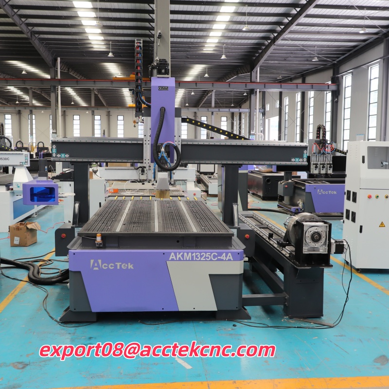Woodworking Cnc Router Machine Price - Выгодная цена! 4-осевой фрезерный станок с