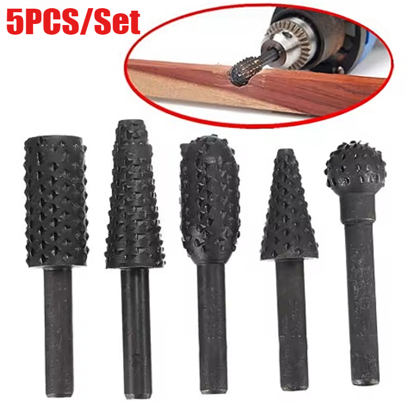 5 шт., набор сверл для рашпиля – обзор и цена Woodworking Files And Rasps